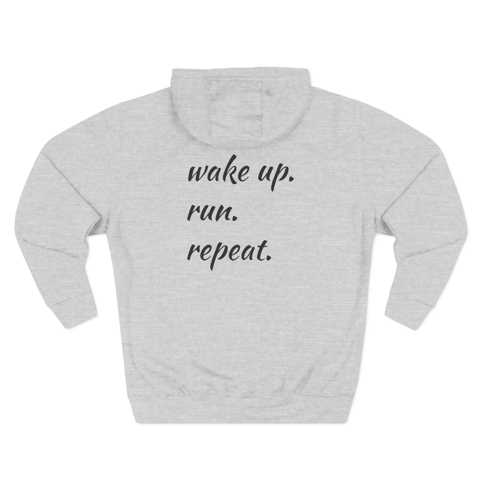 Morning Glory Running Sunrise Fleece Hoodie - Image 4