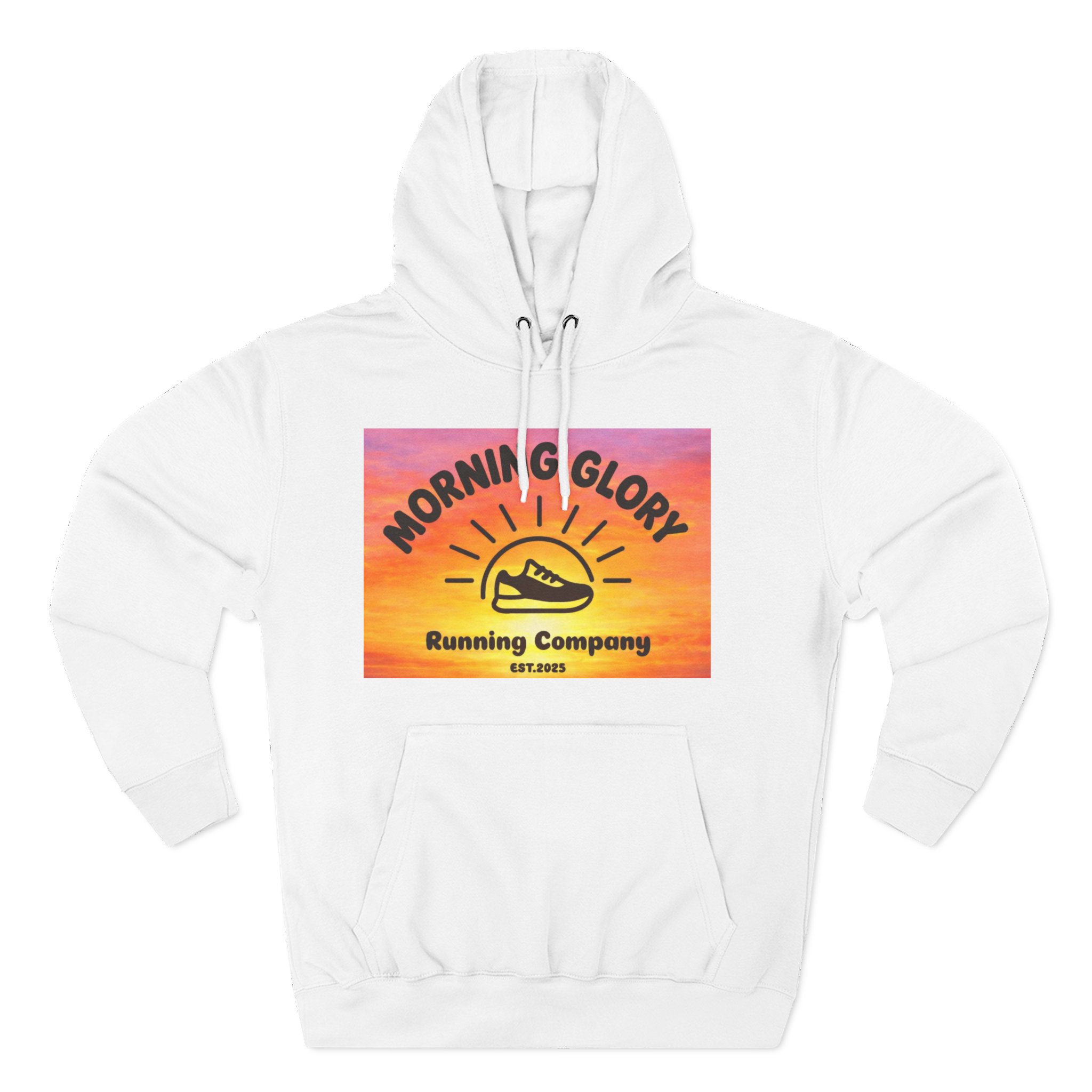 Morning Glory Running Sunrise Fleece Hoodie