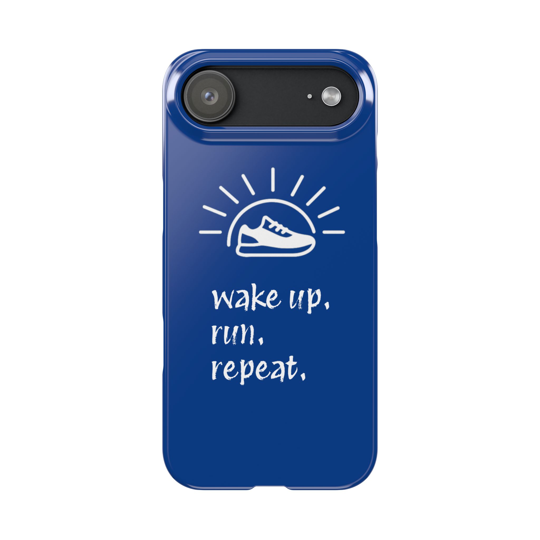 Wake Up. Run. Repeat. Slim Phone Case - Image 26