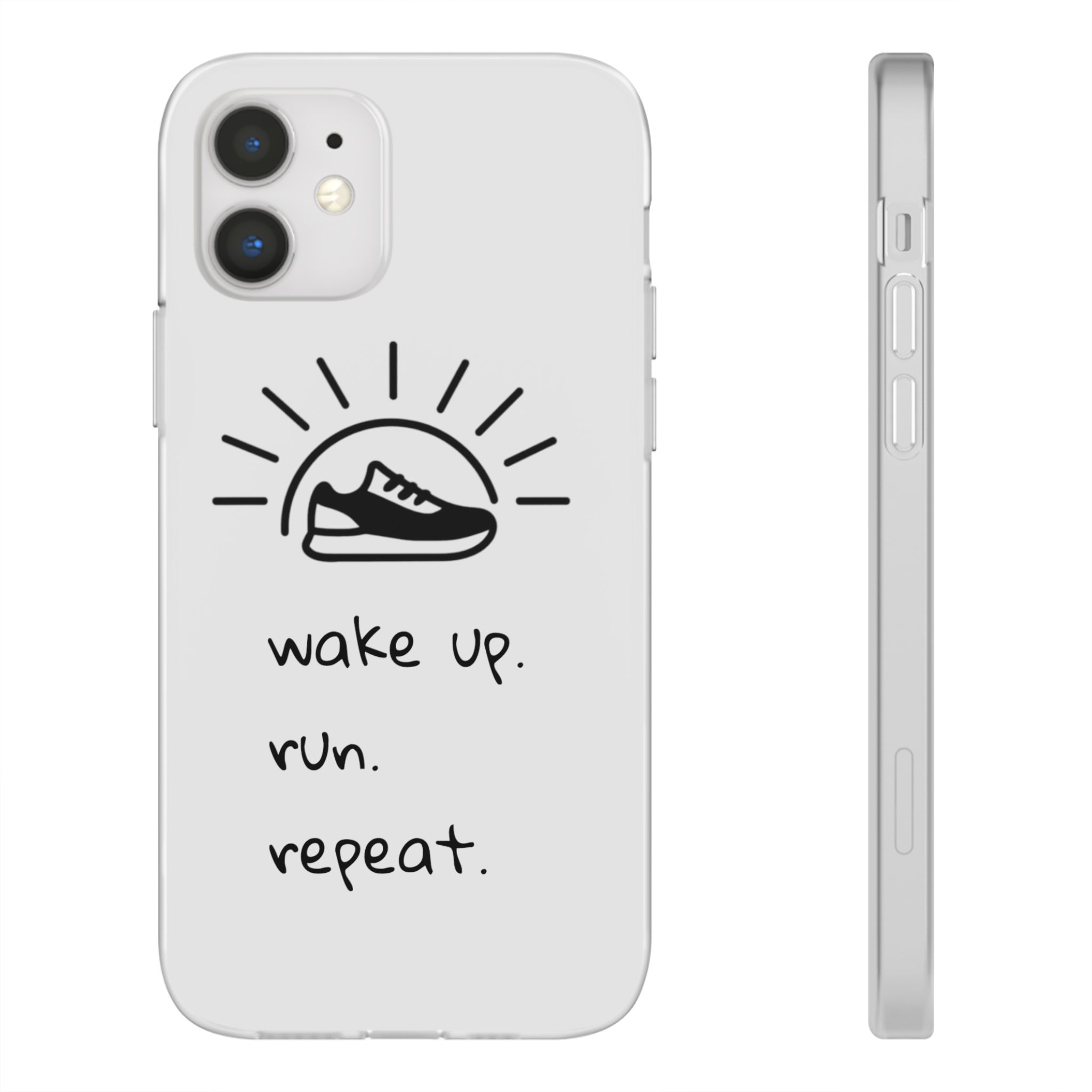Wake Up. Run. Repeat. Flexi Case - Image 16