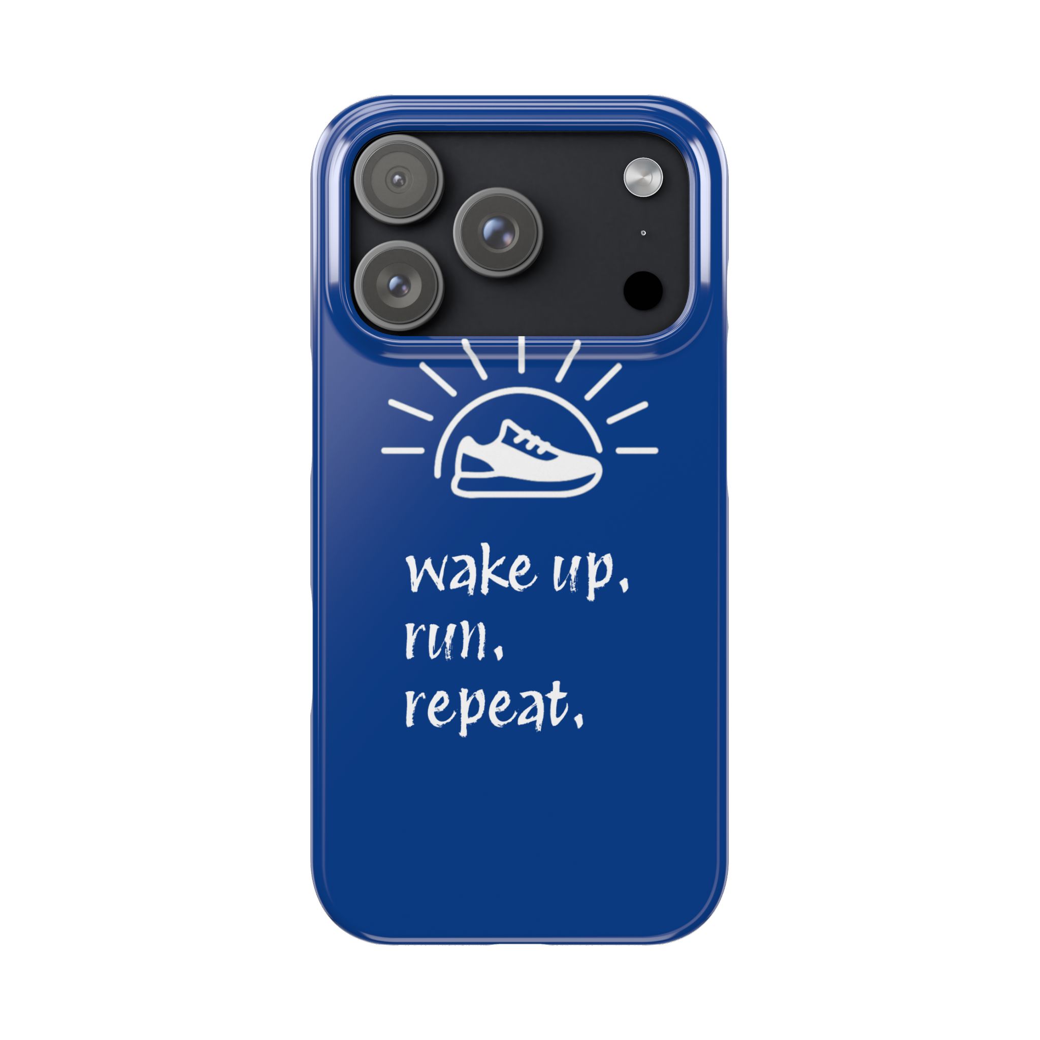 Wake Up. Run. Repeat. Slim Phone Case - Image 24