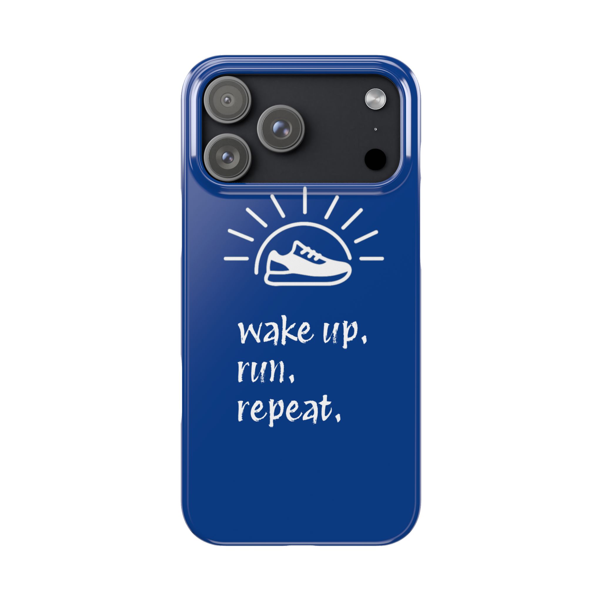 Wake Up. Run. Repeat. Slim Phone Case - Image 25
