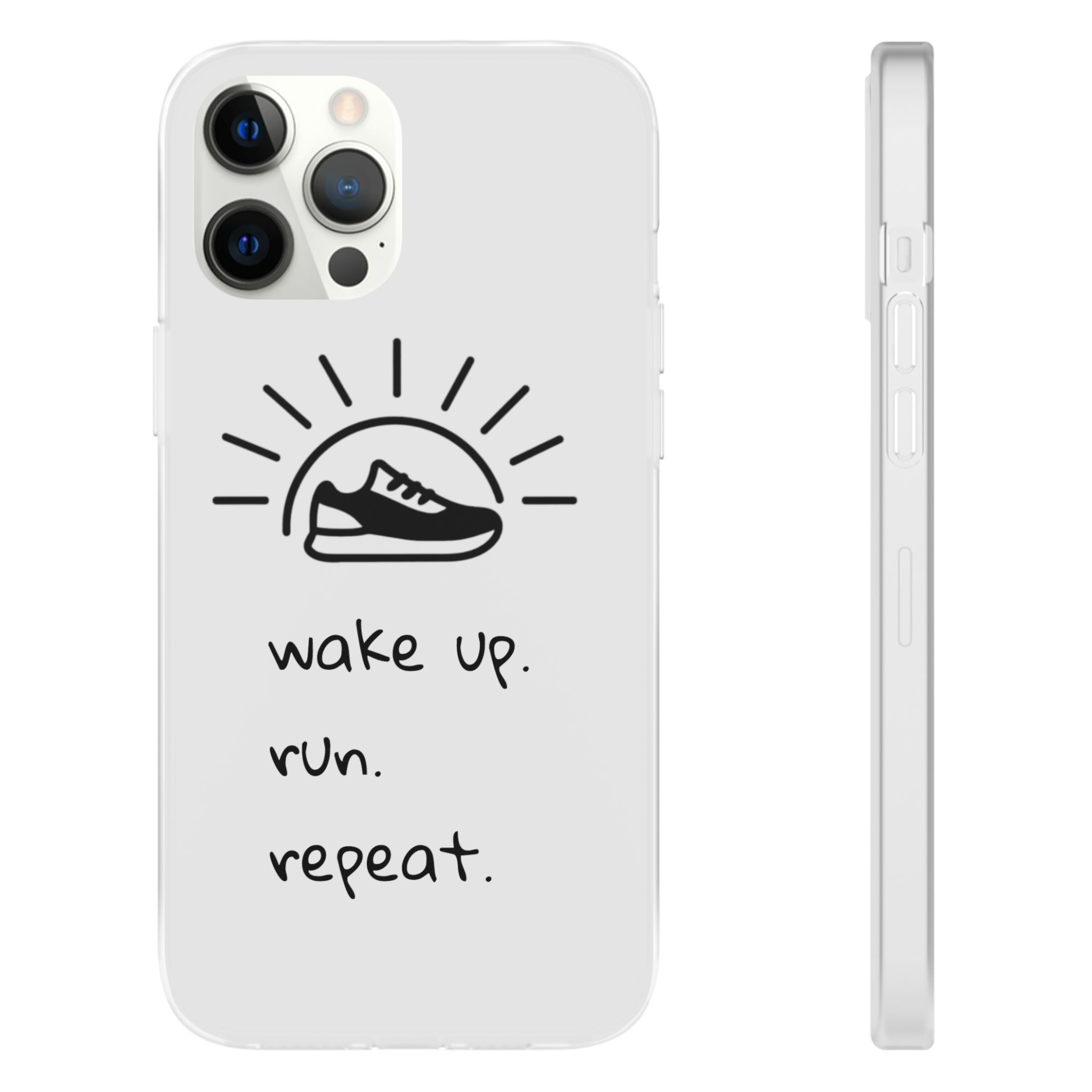 Wake Up. Run. Repeat. Flexi Case - Image 21