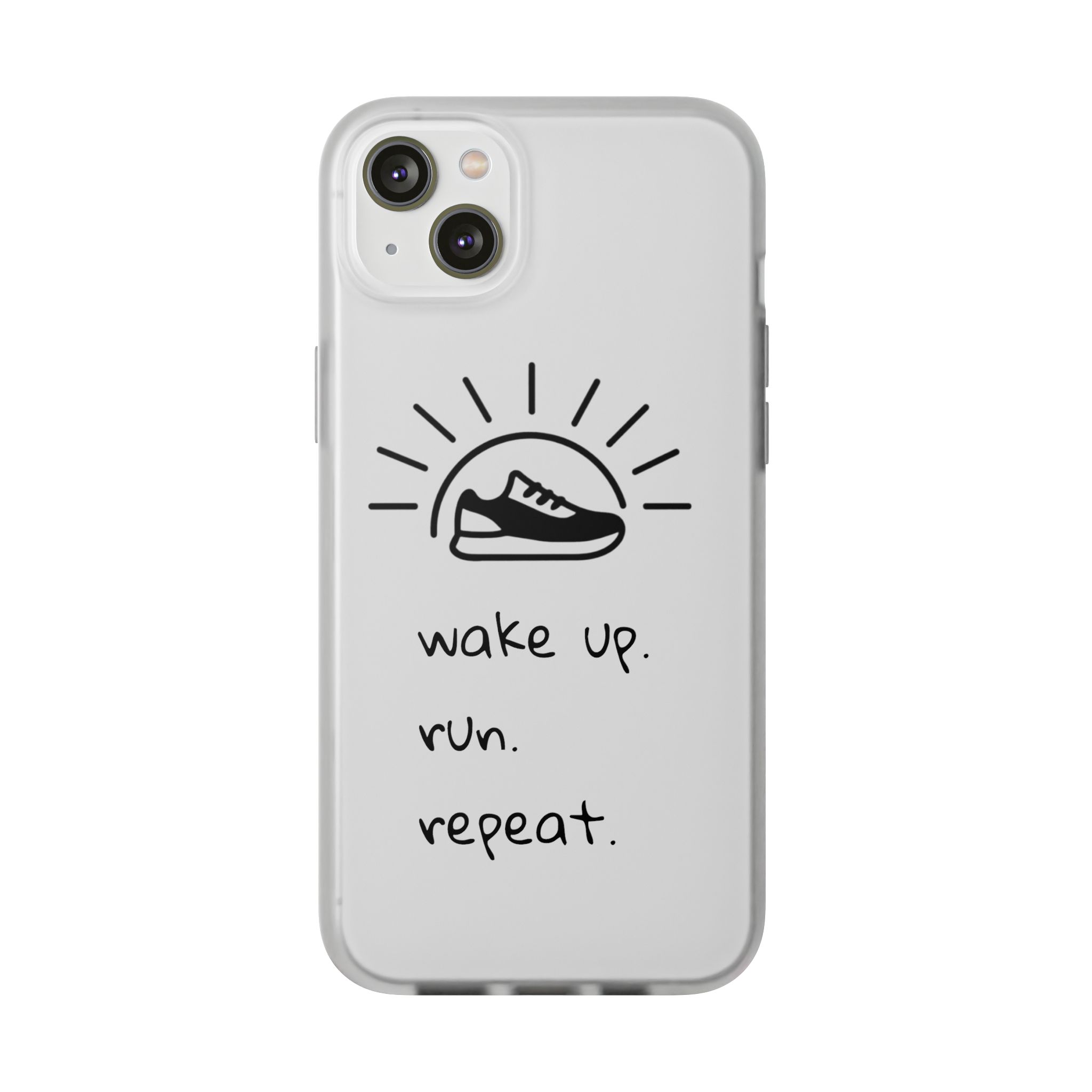 Wake Up. Run. Repeat. Flexi Case - Image 60