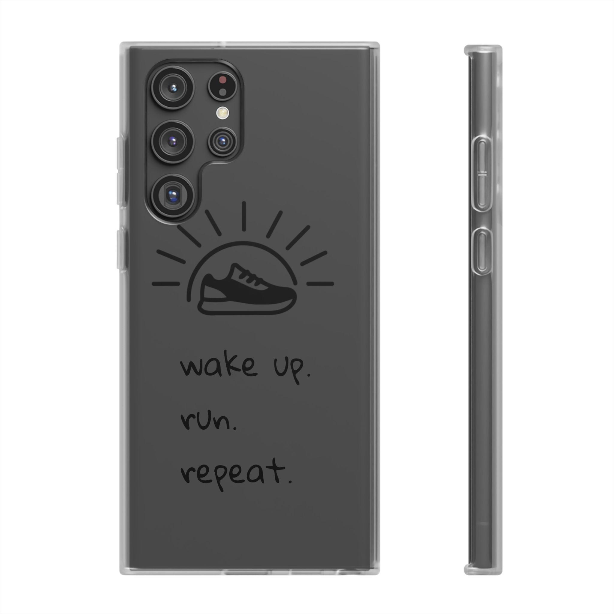 Wake Up. Run. Repeat. Flexi Case - Image 47