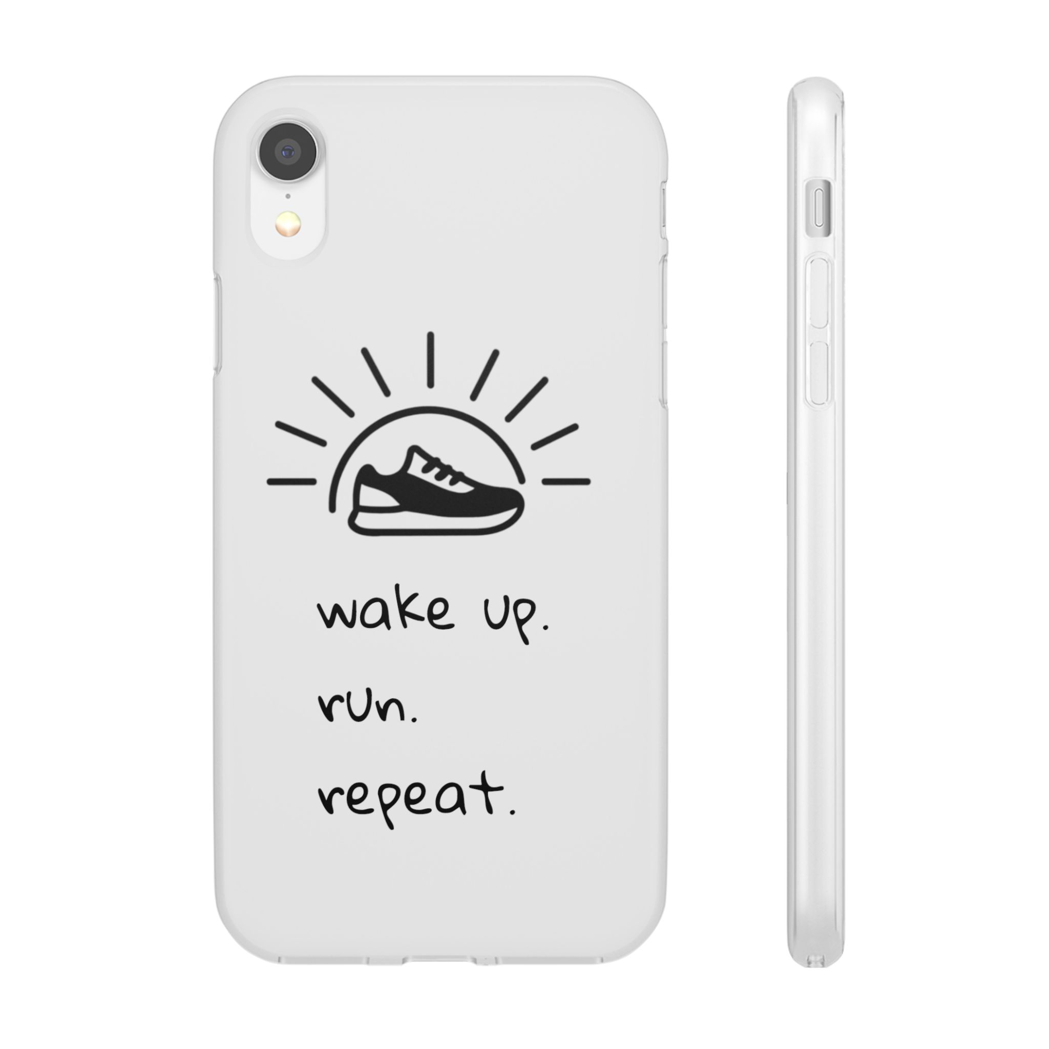 Wake Up. Run. Repeat. Flexi Case - Image 6