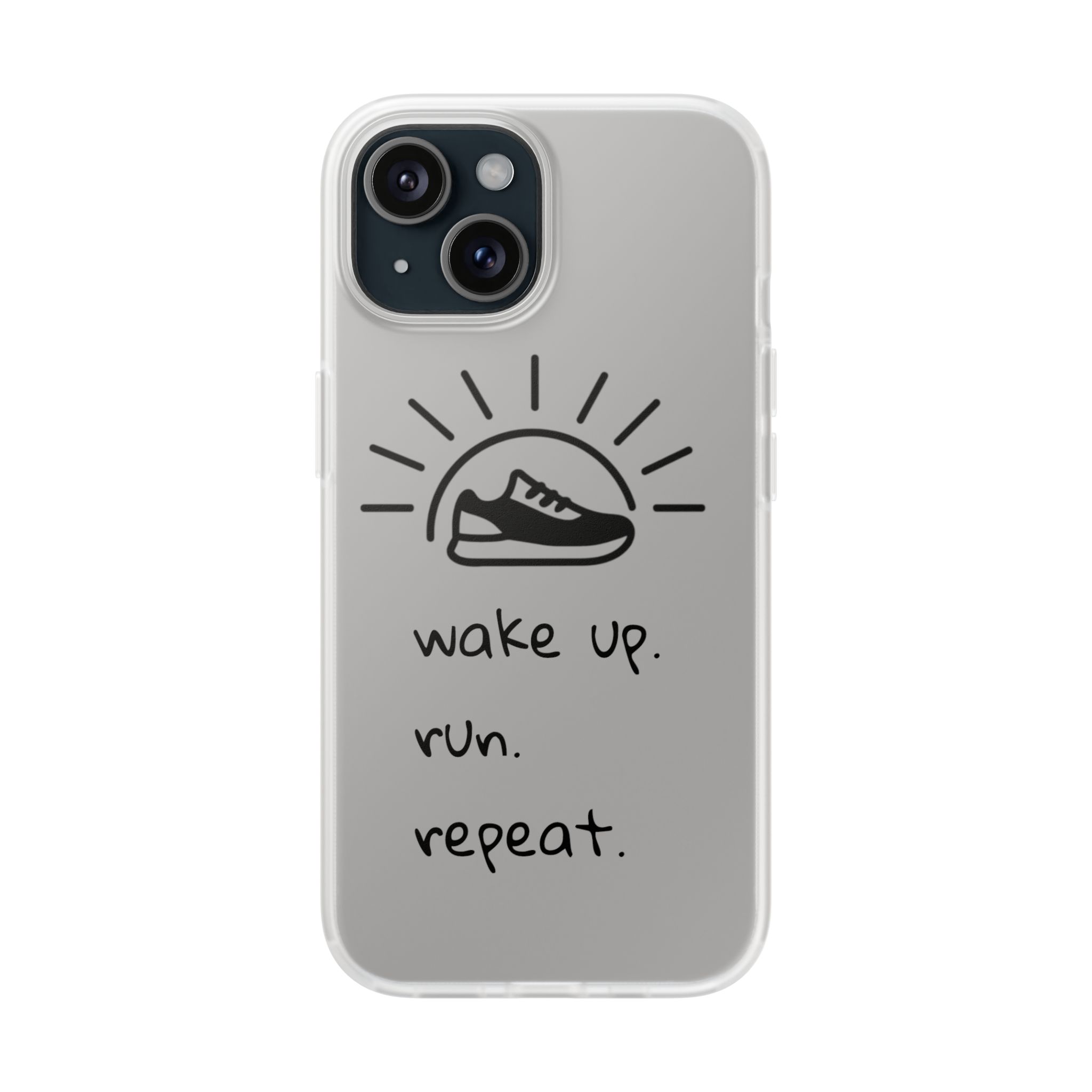 Wake Up. Run. Repeat. Flexi Case - Image 69