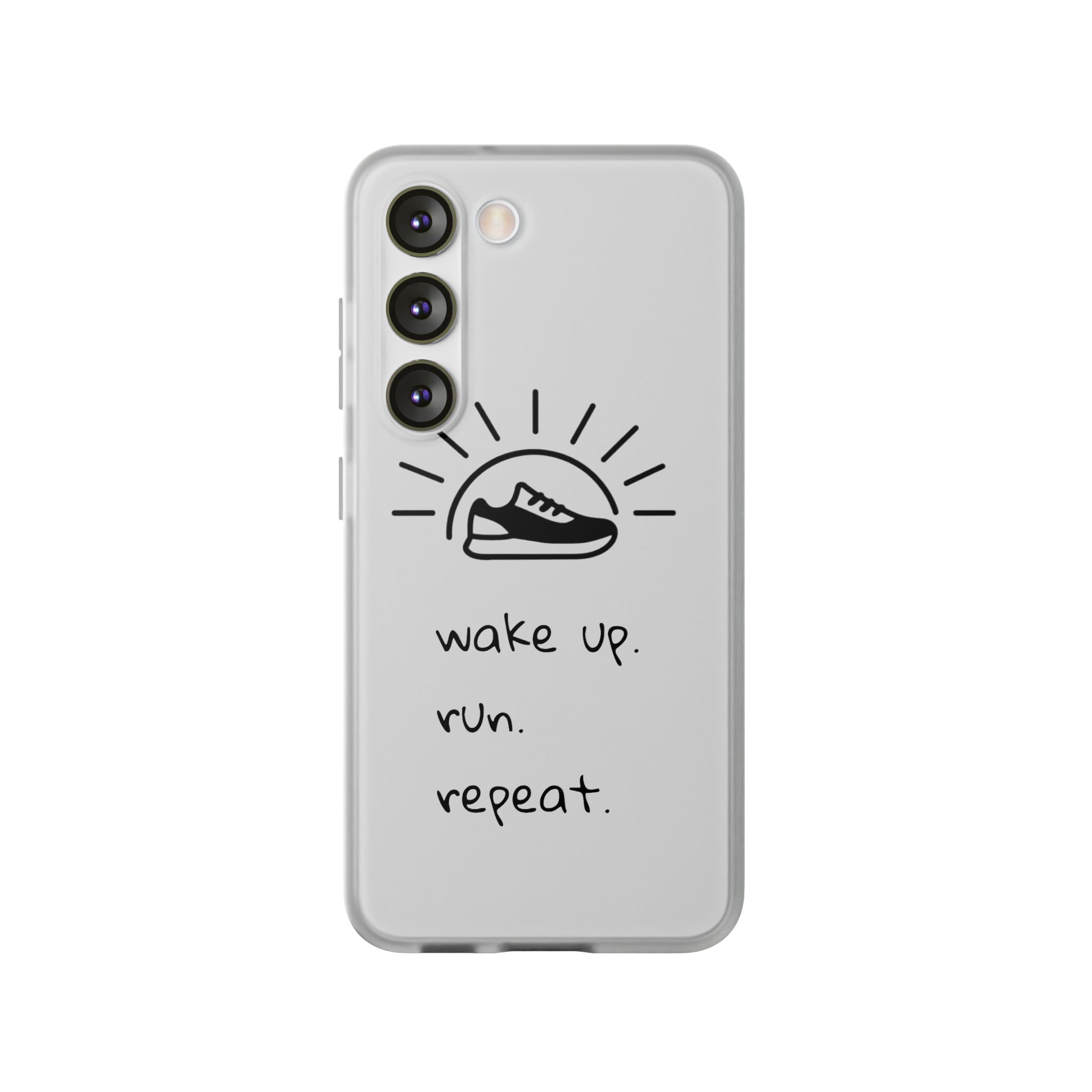 Wake Up. Run. Repeat. Flexi Case - Image 62