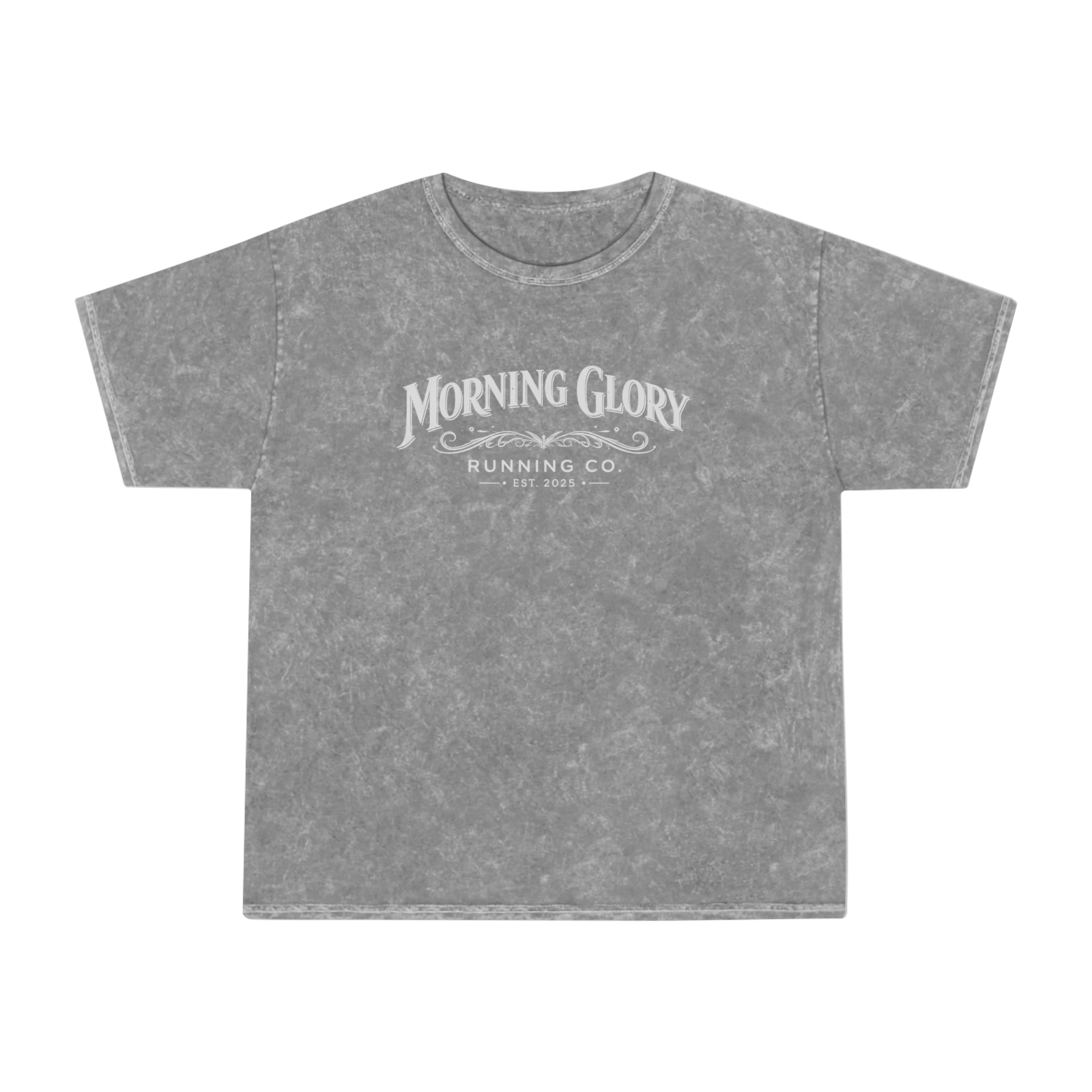 Morning Glory Running Mineral Wash Tee