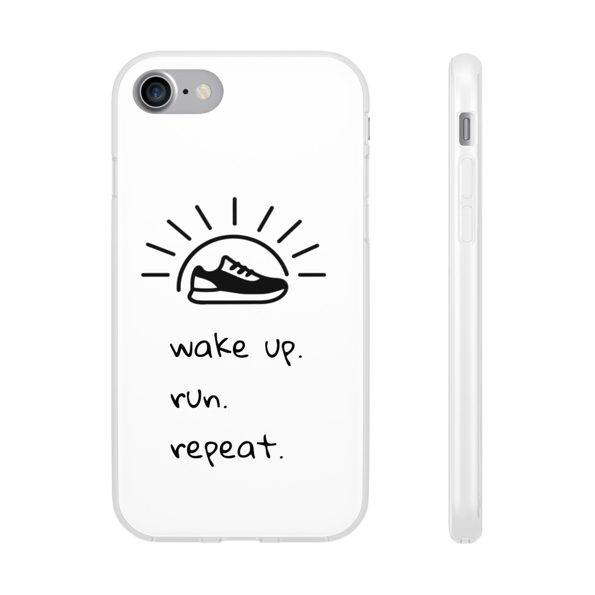 Wake Up. Run. Repeat. Flexi Case - Image 24