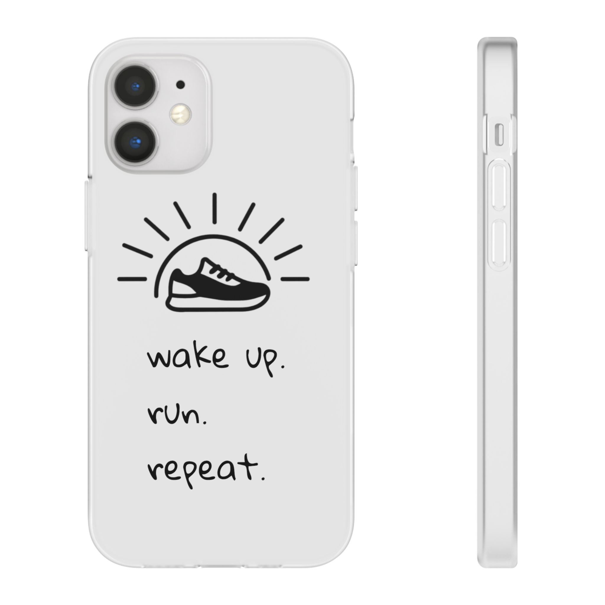 Wake Up. Run. Repeat. Flexi Case - Image 12