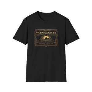Morning Glory Running Art Deco Tee