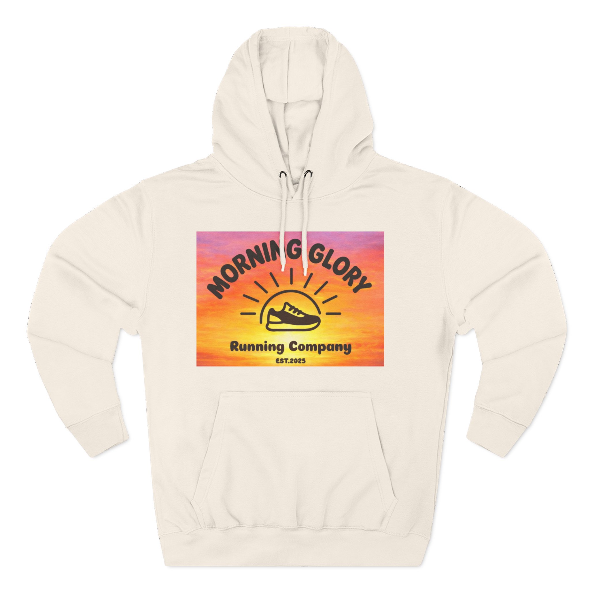 Morning Glory Running Sunrise Fleece Hoodie - Image 5