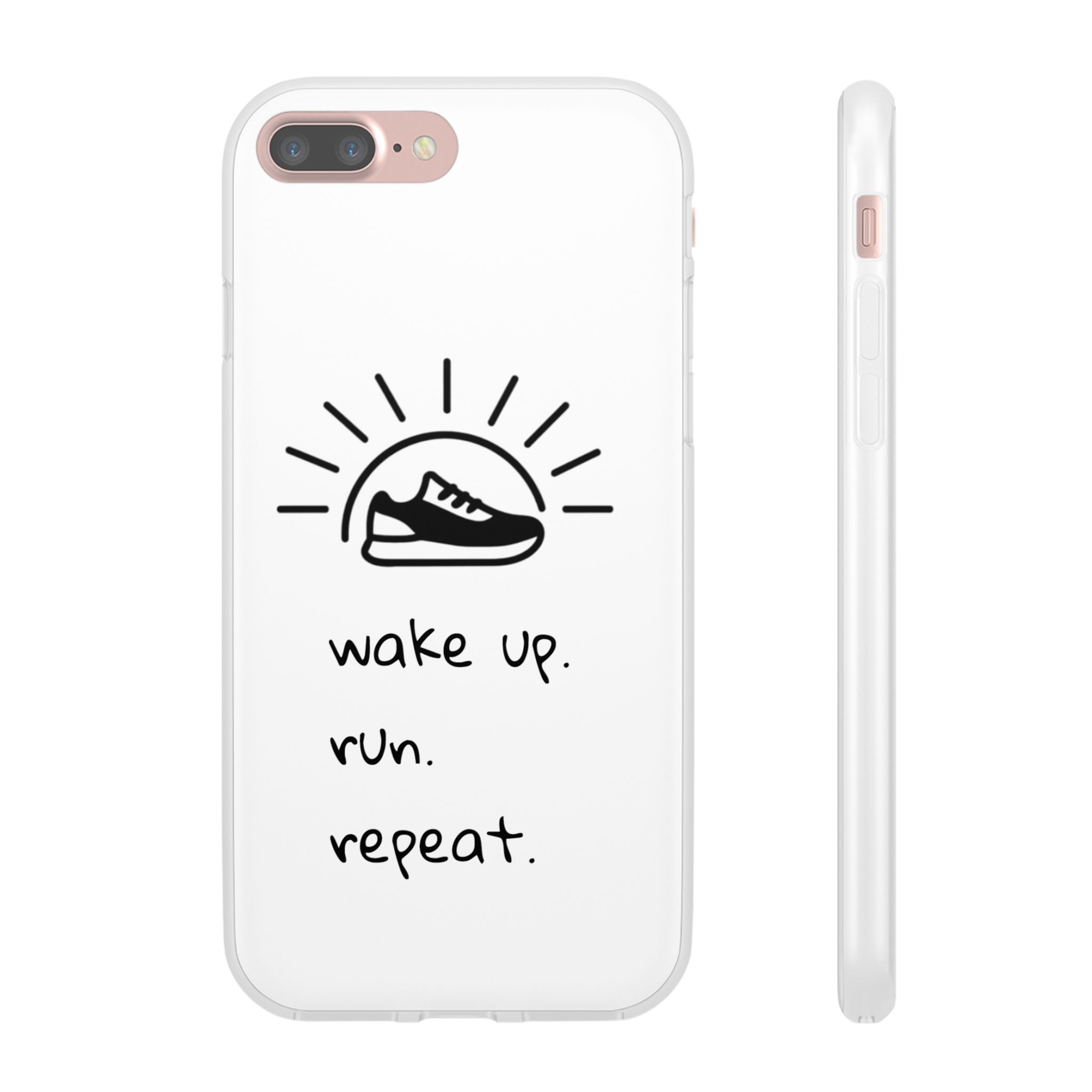 Wake Up. Run. Repeat. Flexi Case - Image 5