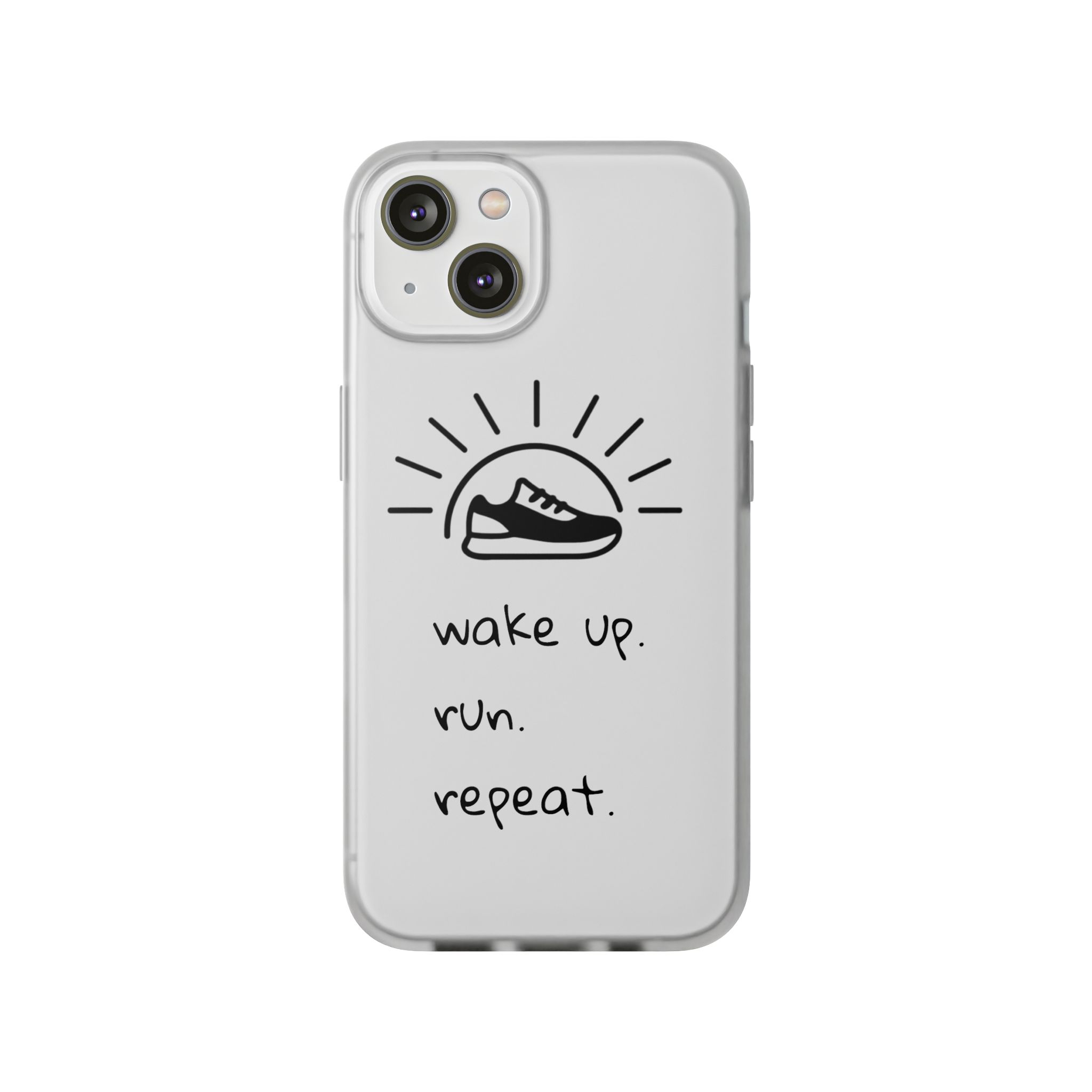 Wake Up. Run. Repeat. Flexi Case - Image 58