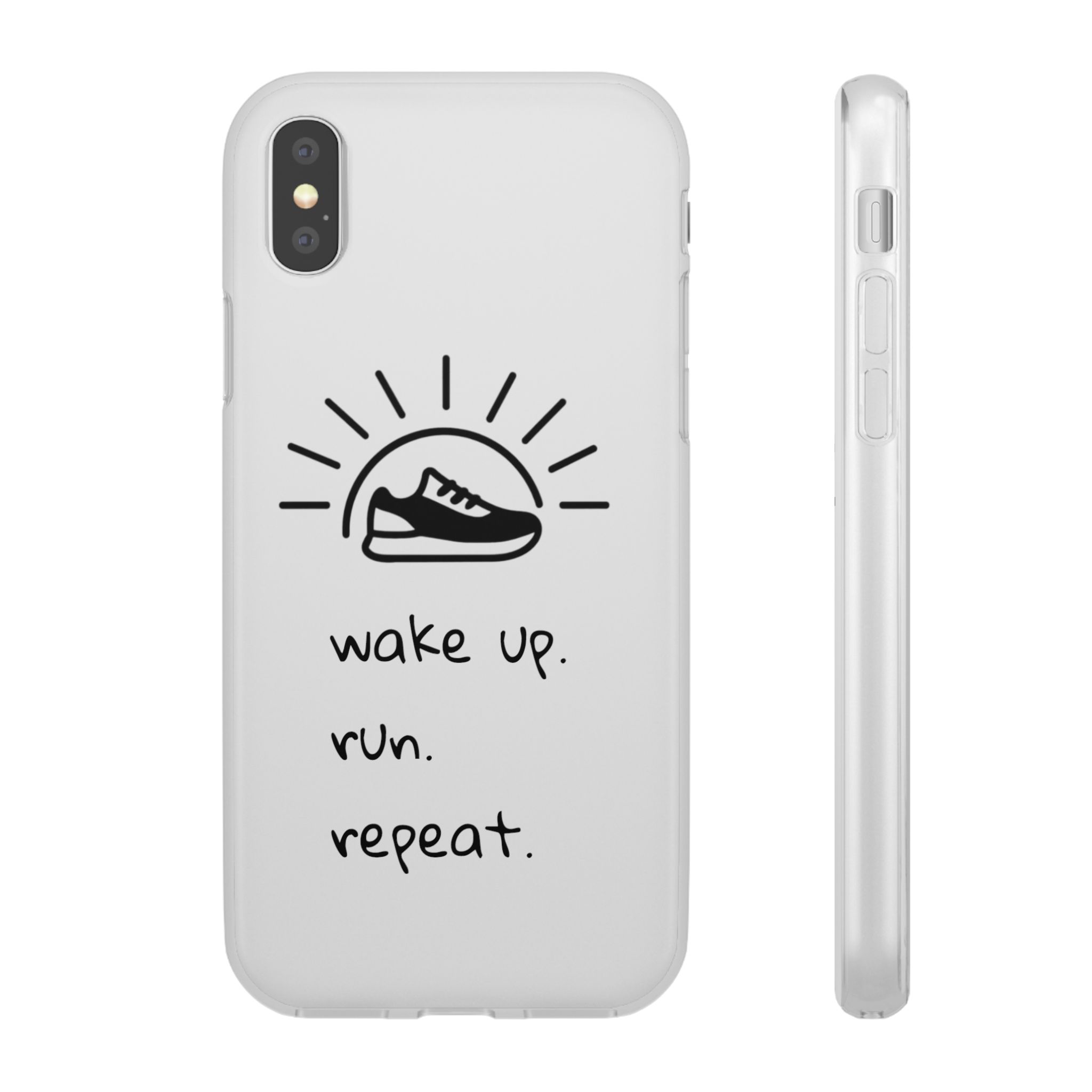 Wake Up. Run. Repeat. Flexi Case - Image 27