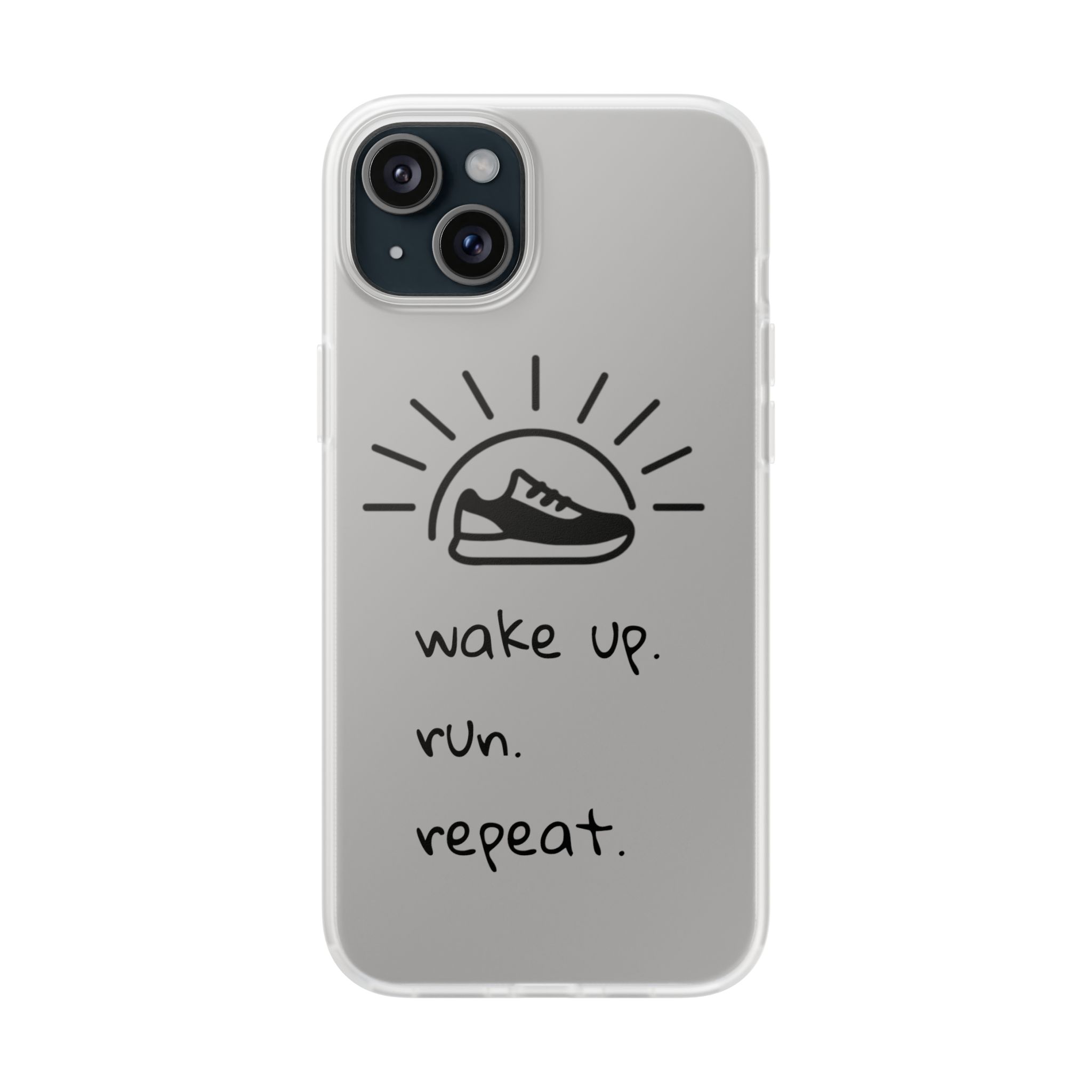 Wake Up. Run. Repeat. Flexi Case - Image 67