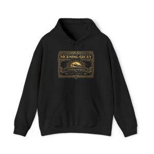 Morning Glory Running Art Deco Hoodie