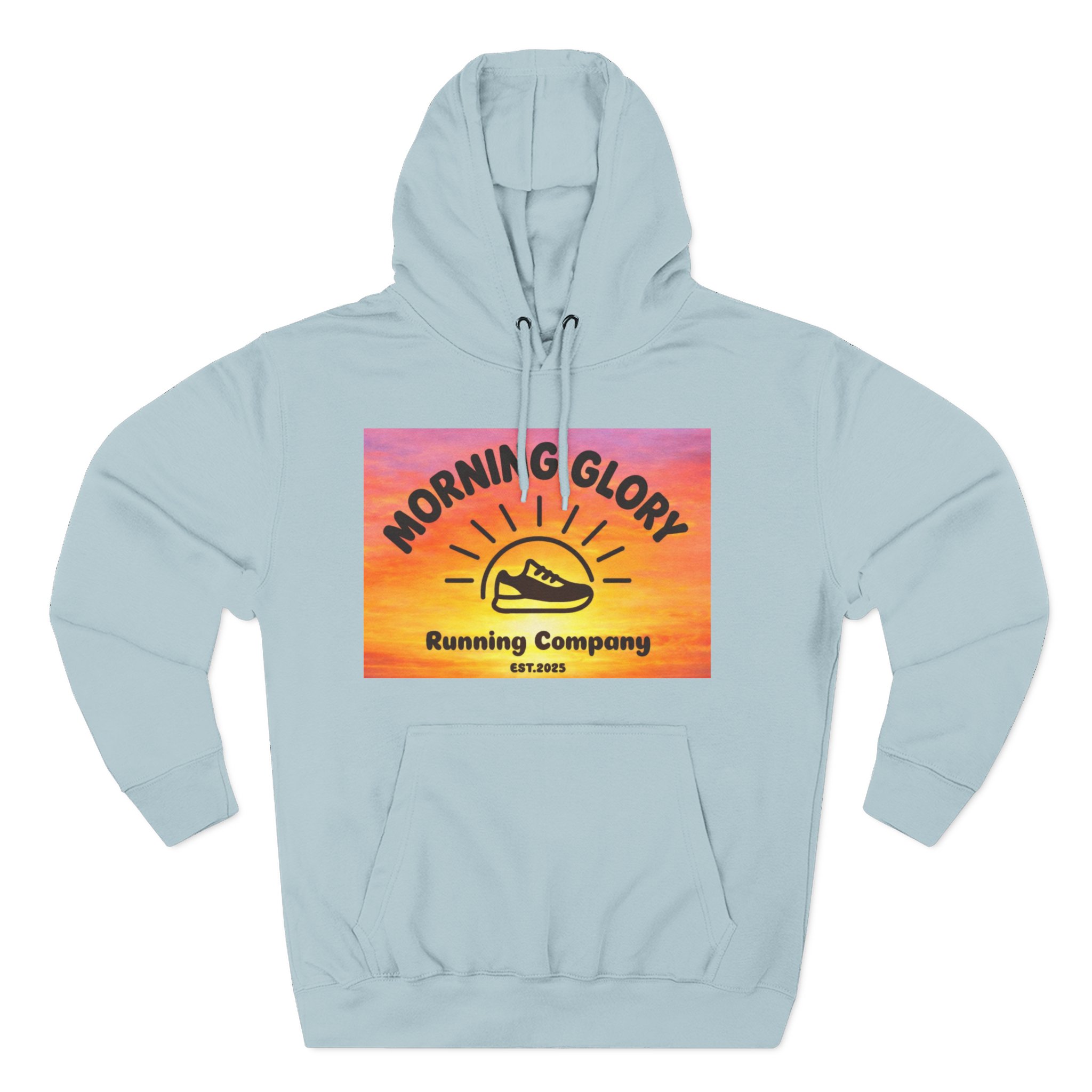 Morning Glory Running Sunrise Fleece Hoodie - Image 11