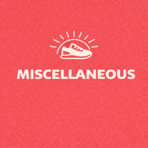 Miscellaneous Running Gear